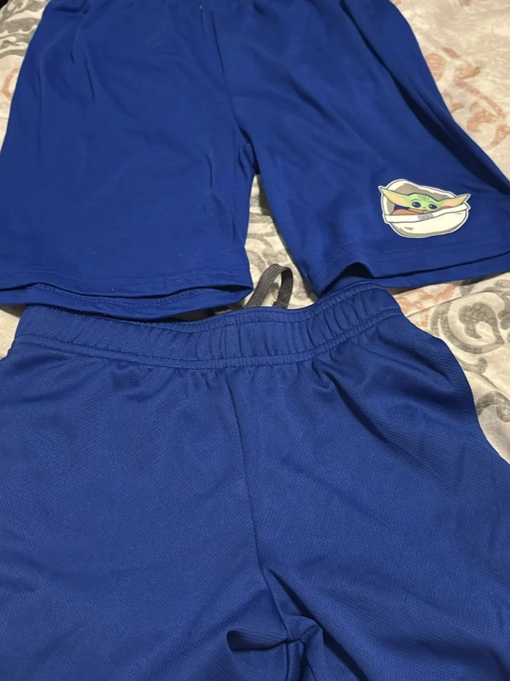 Assorted Boys' Active Shorts - Blue, Black, Gray, Tan